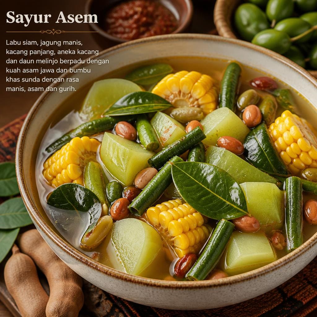 Sayur Asem di RM Bumi Aki